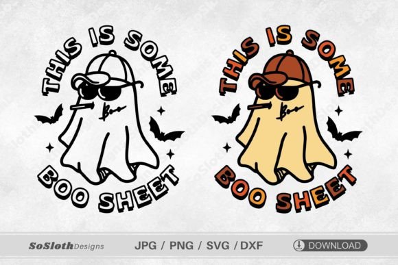 Boo Sheet Svg, Ghost Svg for Creative Crafts and Graphics