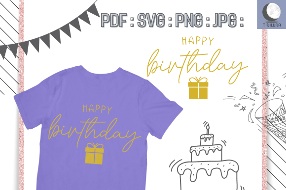 HAPPY BIRTHDAY SVG: A Versatile Graphics Asset for Crafters