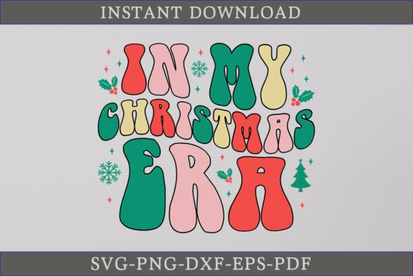 In My Christmas Era Retro SVG Shirt: A Graphics and Crafts Gem