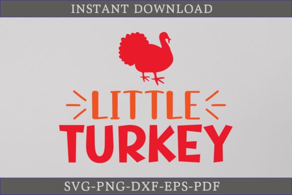 Little Turkey Thanksgiving SVG: A Crafty Graphics Must-Have