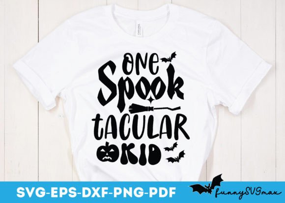 One Spook Tacular Kid Svg: A Must for Halloween Crafts