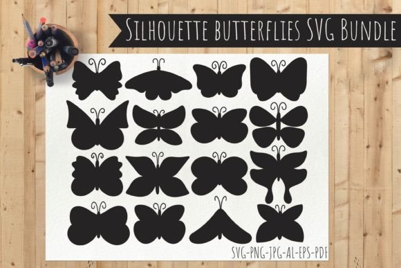 Review: Silhouette Butterflies 16 SVG Bundle for Crafts & Graphics