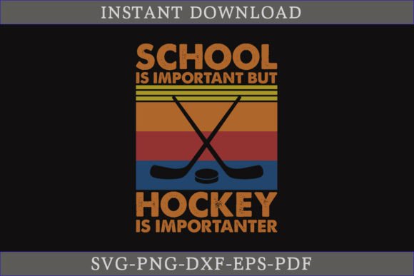 School is Important but Hockey SVG Shirt: A Graphics and Crafts Gem